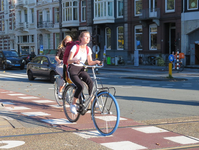 Amsterdam De Pijp Stadhouderskade bikes