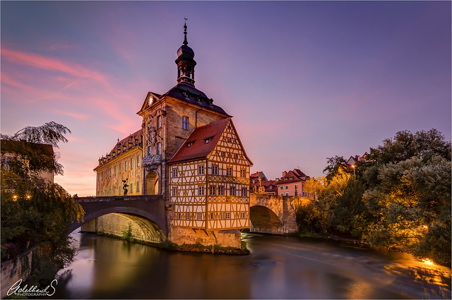 Evening in Bamberg, Germany