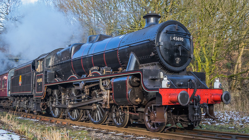 LMS 4-6-0 Class 5XP 45690 'Leander' steam locomotive | Flickr