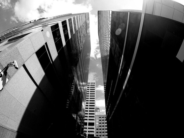 Twin Skyscrapers in Toronto