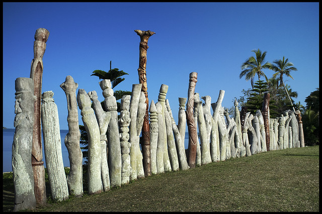 **VIEW LARGE** Totems of Nouveau Caledonie