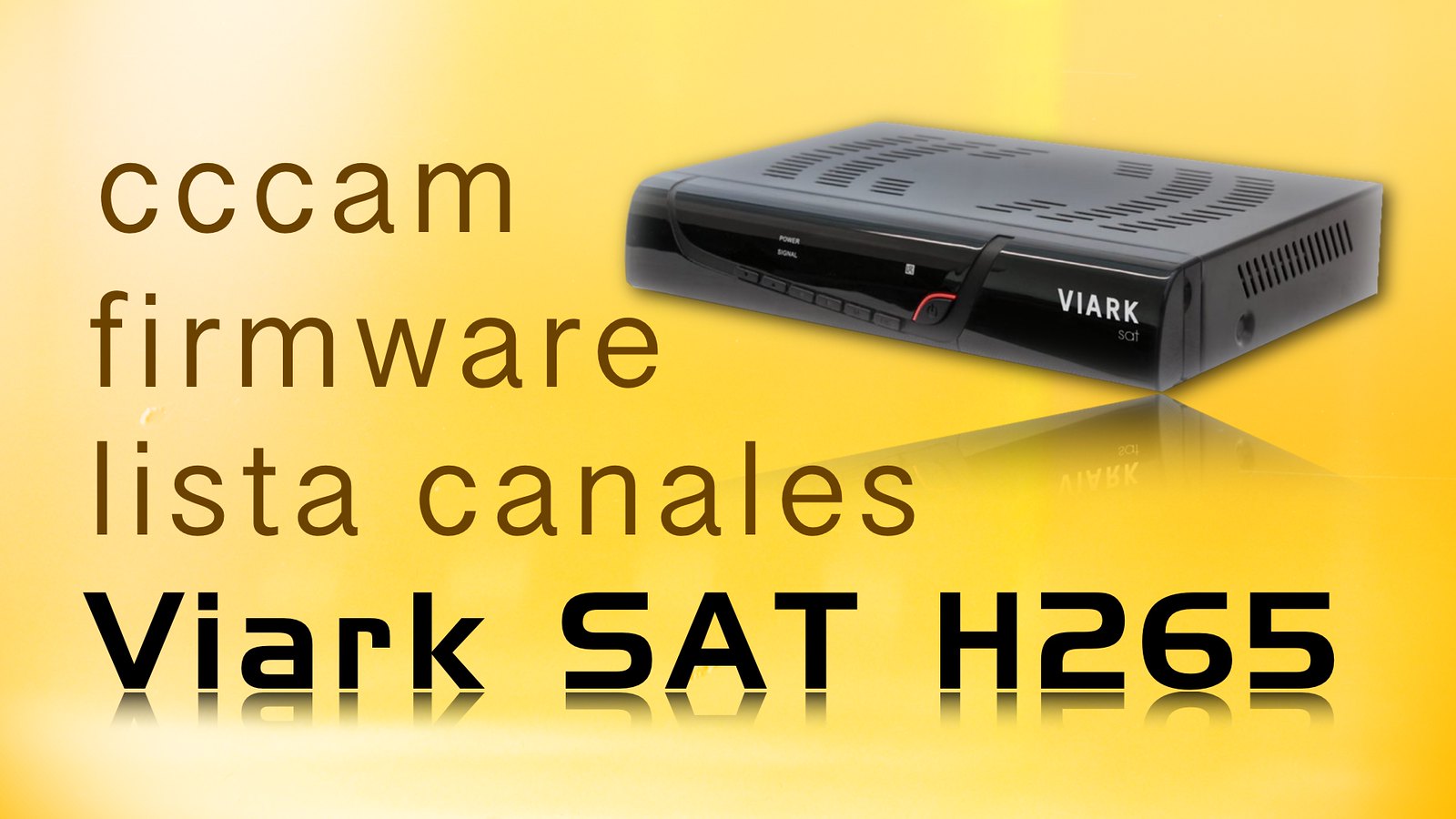 Portada Viark SAT H265, Todo sobre este potente emulador de…