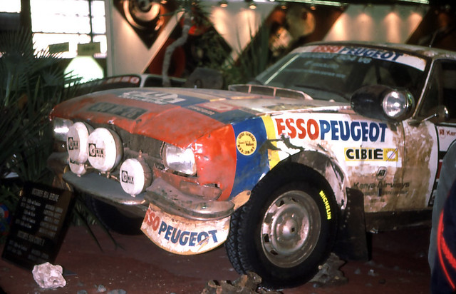 East Afica Safari winner  Paris Motor Show 1978