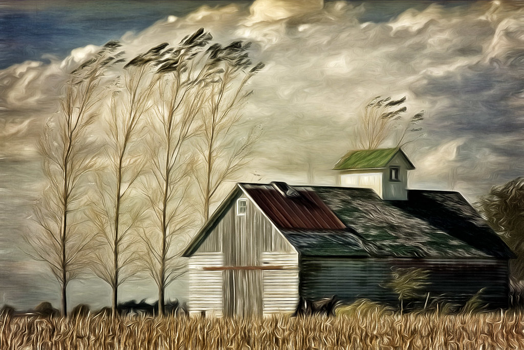 Windy Flickr Windy day on the Rural Route | Dave Campbell | Flickr