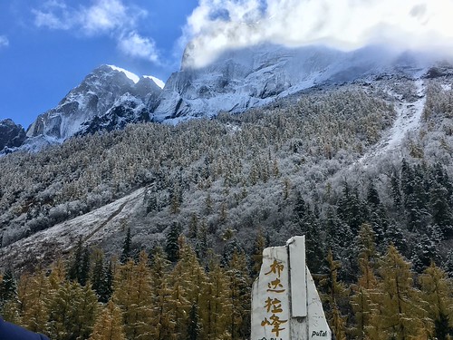 雙橋溝風景區 四姑娘山 by Emmanuel.lee, 四姑娘山風景區由雙橋溝、長坪溝、海子溝三部分組成雙橋溝位於小金縣境內全長30餘公里面積216.6平方公里三部份中以雙橋溝風景,最為集中,最為迷人。中國 四川 四姑娘山 雙橋溝風景區
