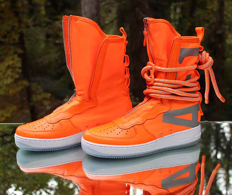 Nike SF-AF1 High Total Orange White AA1128-800 Men's Boot … | Flickr