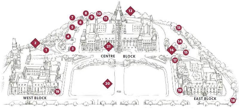 Ottawa Parliament MAP 2
