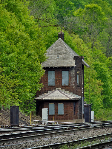 prr mg tower railroad blair county pa pennsylvania buildings structures scenic landscapes georgeneat patriotportraits neatroadtrips