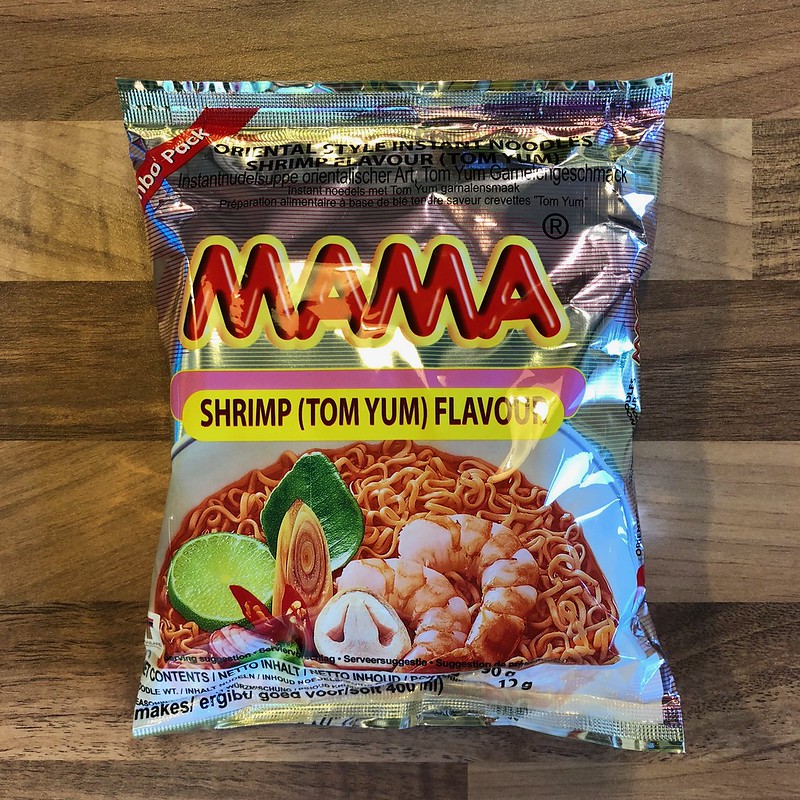 Mama Instant Noodles, Shrimp (Tom Yum) Flavour