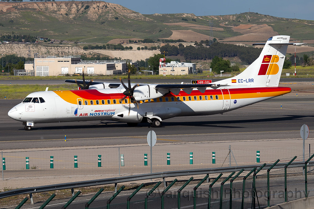 EC-LRR Iberia Regional Air Nostrum ATR 72-600 Madrid Barajas