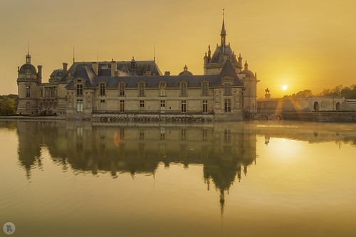 travel picardie picardy oise 60 hautsfrance chantilly palace chateau summer 2018 architecture canon longexposure morning matin dawn sun soleil sunrise