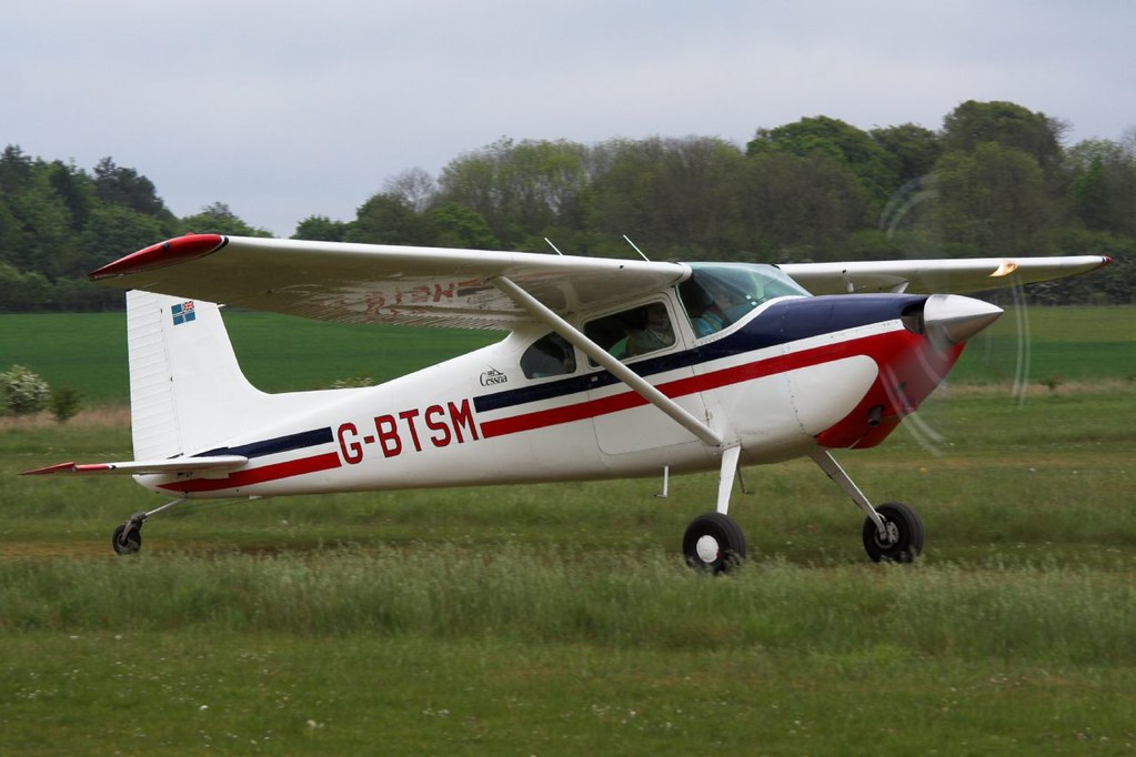 G-BTSM Cessna 180A - Popham