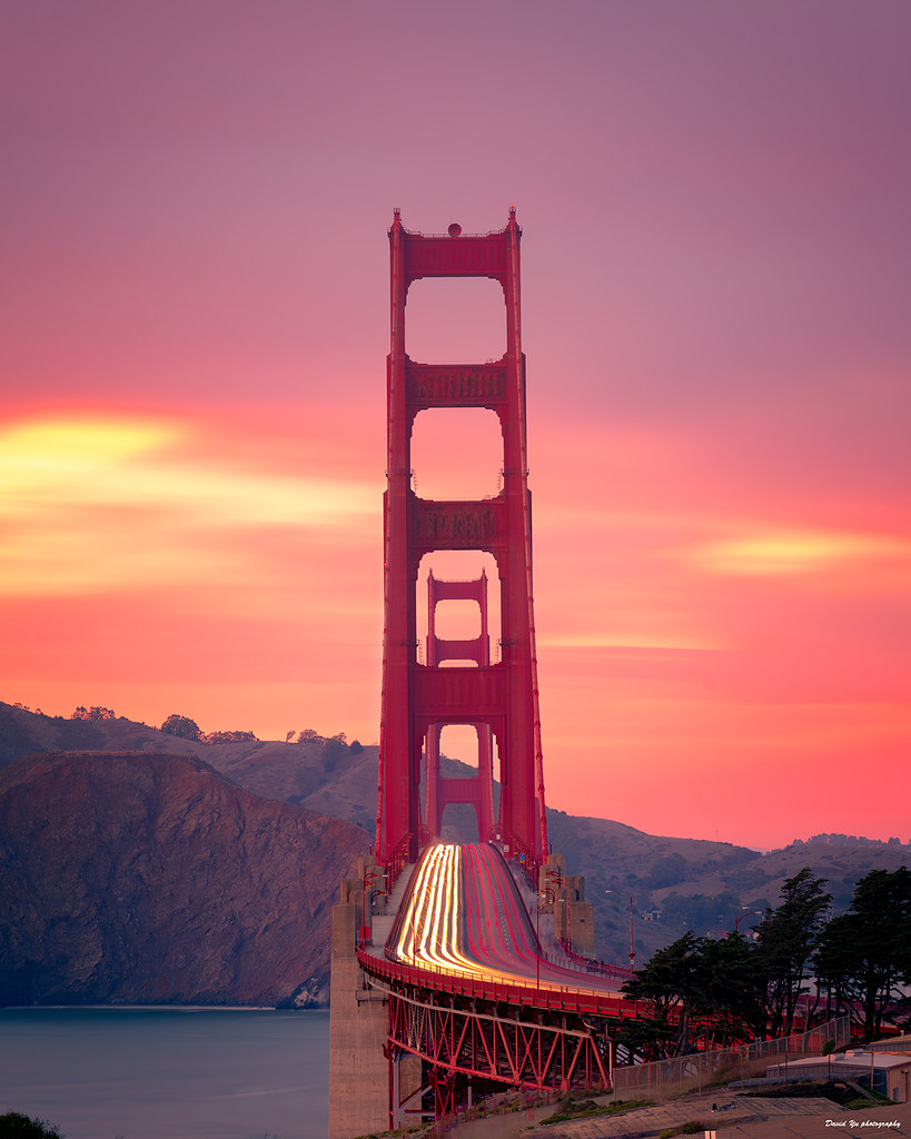 San Francisco Sunset Colors