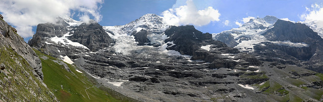 Panorama jungfrau massive - Switzerland