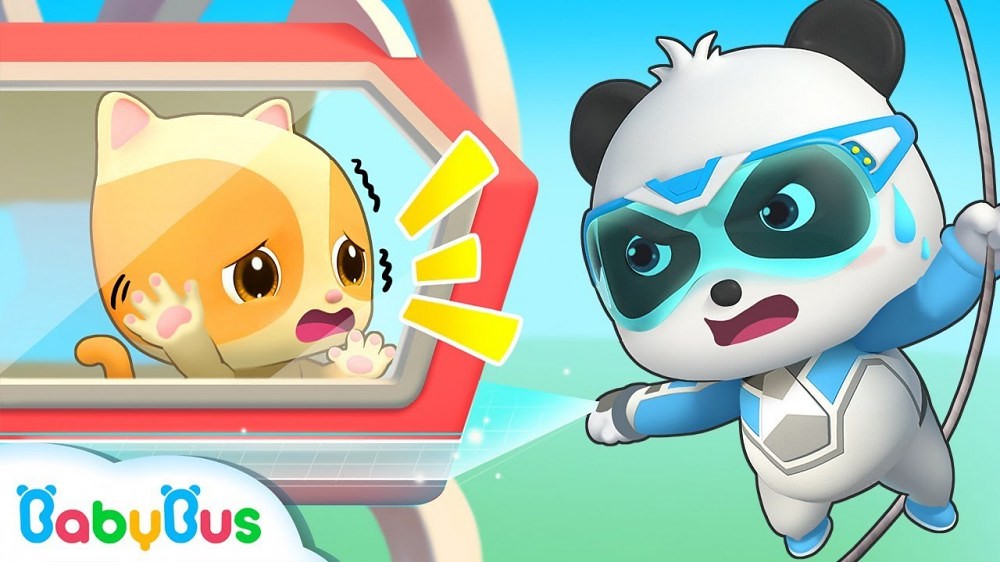 Super Panda's Ferris Wheel Rescue Mission | Monster Cars | Pretend Play |  Panda Cartoon | BabyBus - a photo on Flickriver