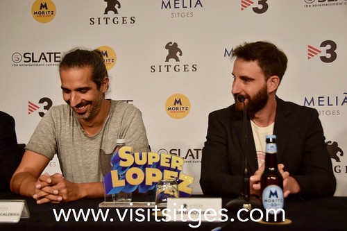 Equipo de Superlópez en Sitges Film Festival 2018