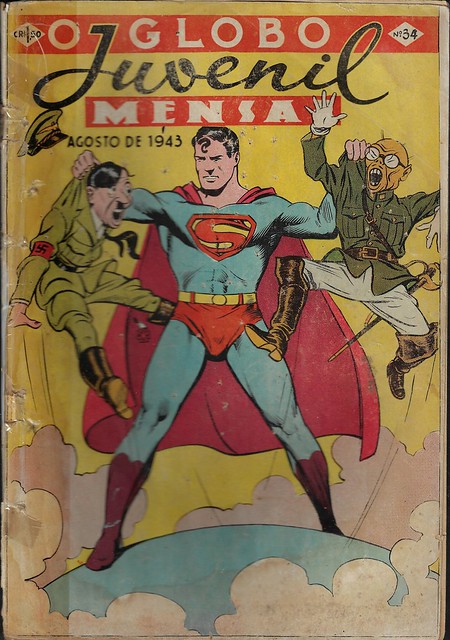 Superman #17 - Hitler & Hirohito (Brazilian Edition) 1943 