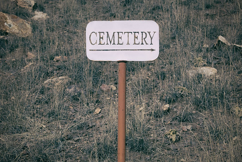 31daysofhalloween cemetery ghosttown halloween mogollon newmexico sign