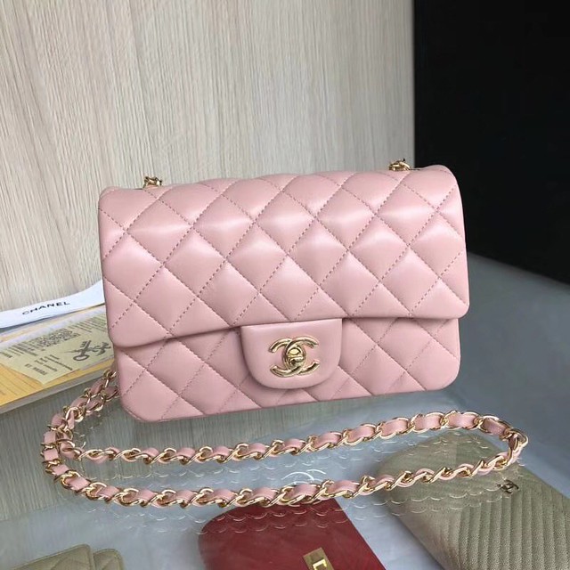 Chanel Mini Rectangle CF Bag (20cm), Original OR350 Box Lam…