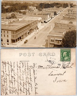 Bird's-eye view downtown Miles City circa. 1911 | by dave_mcmt