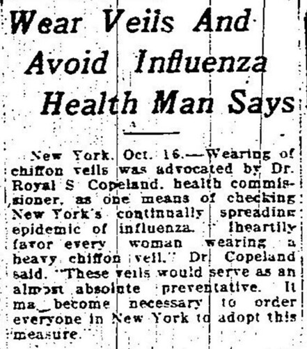 “Wear Veils And Avoid Influenza Health Man Says”