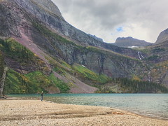 Grinnell Lake, Many Glacier area at Glacier National Park