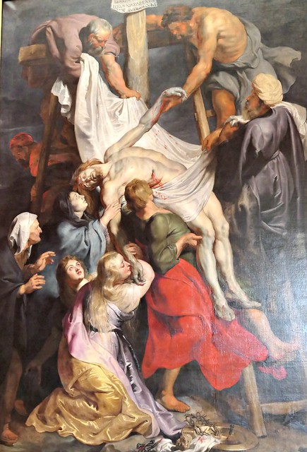 Lille - Museum of Fine Arts - Peter Paul RUBENS - 1617- The desent from the Cross