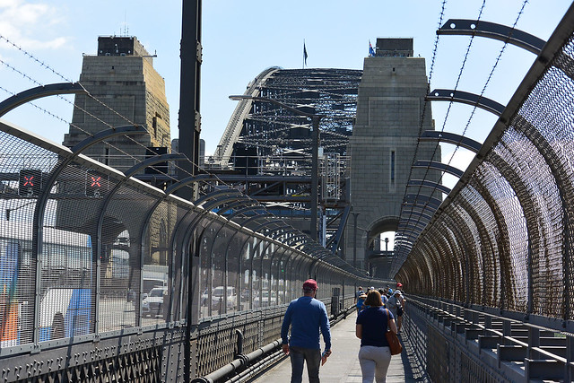 The Pylon Lookout at Sydney Harbour Bridge