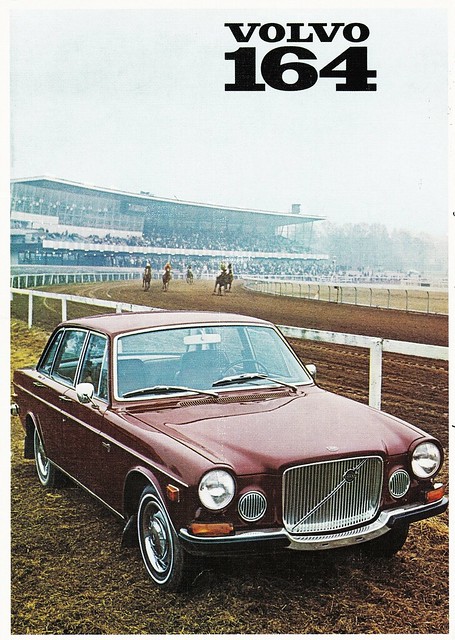Postcard Volvo 164 MkI 1968 - 1972