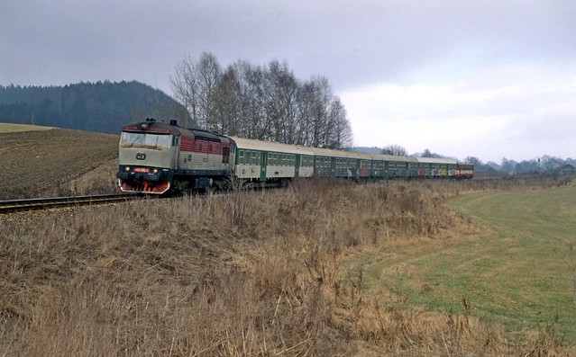 Teplice, train from Meziměstí