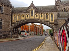 Christ church cathedral street archway, Dublin