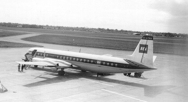 G-APEG, Vickers Vanguard V953, British European Airways (BEA)