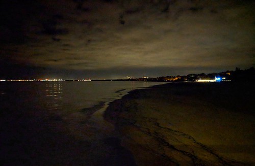 reflection nightclouds seashore sopot poland beach night rest panorama citylights clouds touristy attraction pixelphone mobilephonephotography darkness seawater landscape outdoors