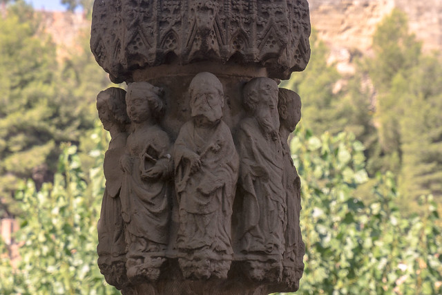 Creu de terme de Sant Domènec de Balaguer | Caterina d'Alexandria, Pere i Pau