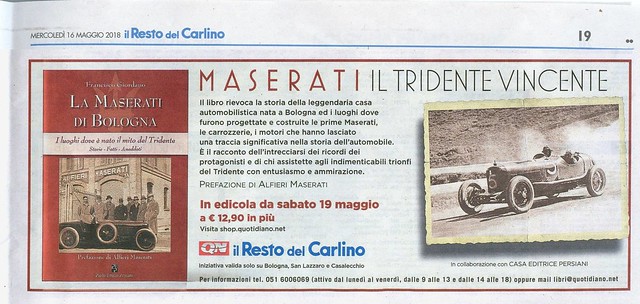 La Maserati di Bologna - il libro