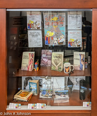 ICON 43 Display Case at Coralville Public Library