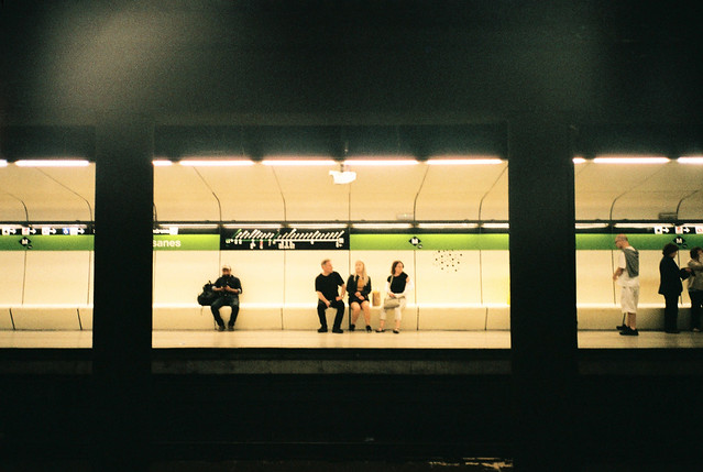 Barcelona subway