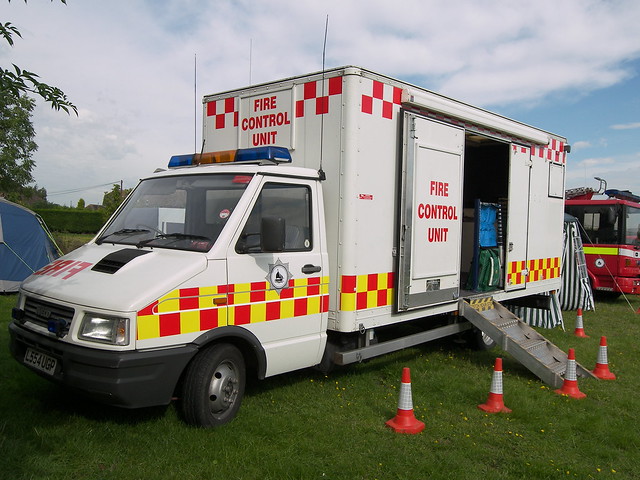 Iveco (L554 UGP) - Riverside Fire & Rescue Service - Fire Control Unit