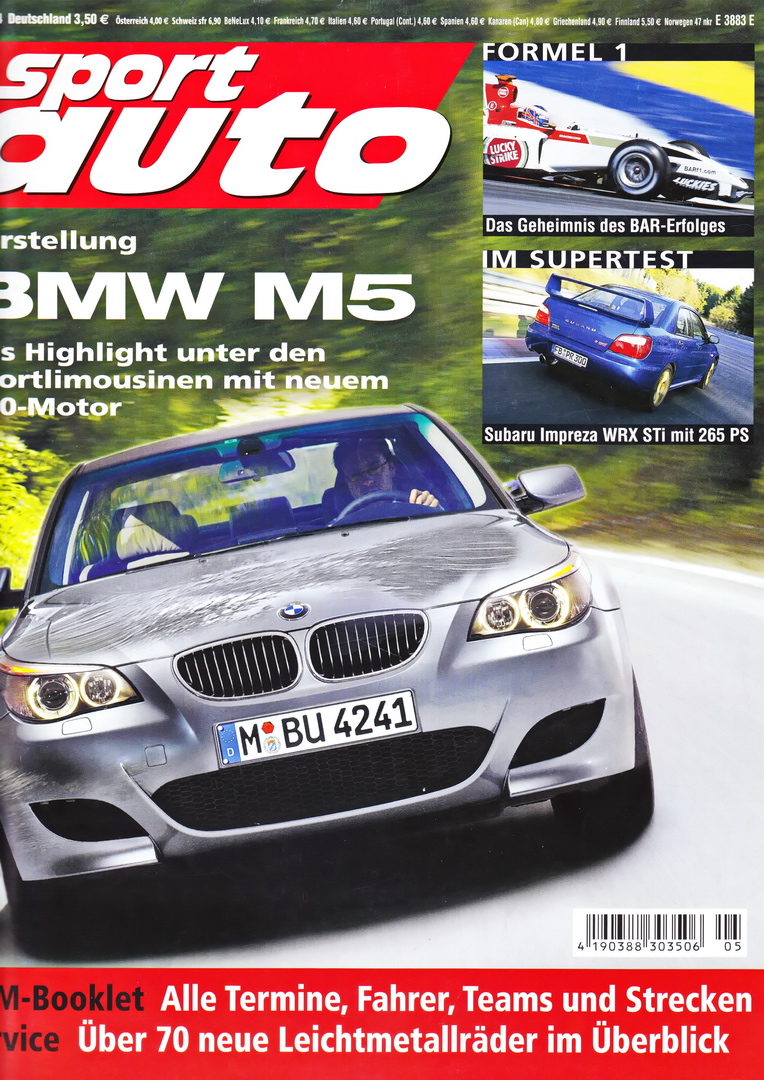 Image of sport auto - 2004-05 - cover