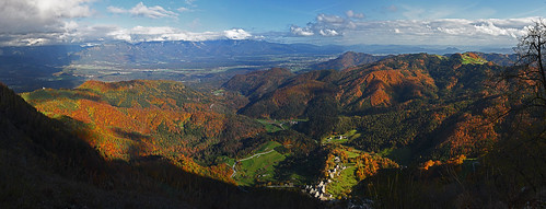 slovenija slovenia jelovica belaskala panorama outdoors hiking landscape autumn