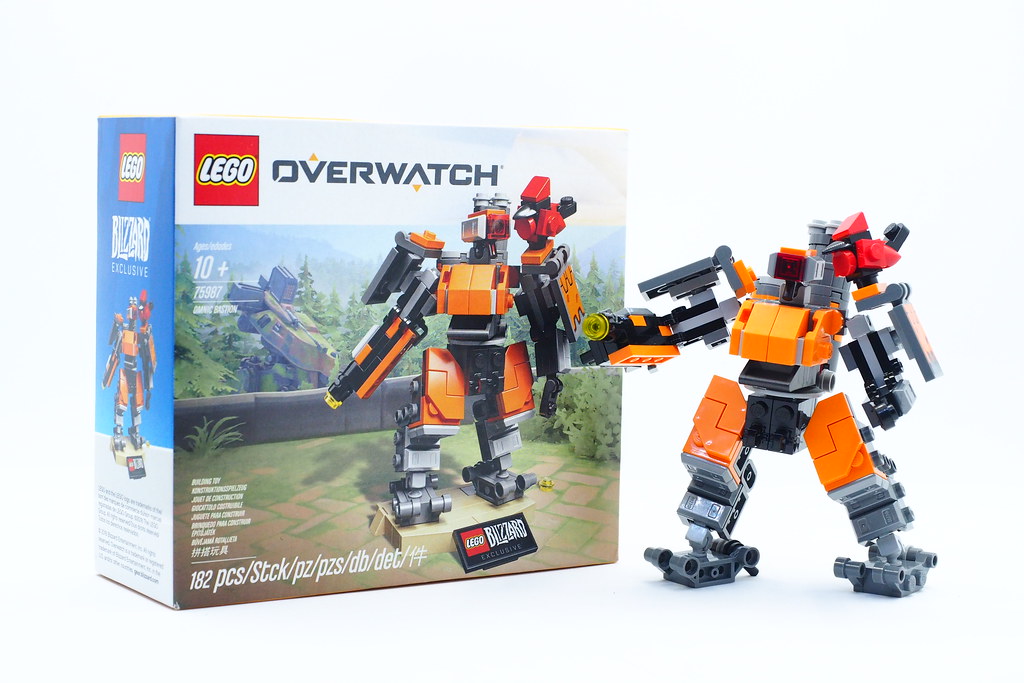 Review: LEGO Overwatch Omnic Bastion (75987) Blizzard Exclusive