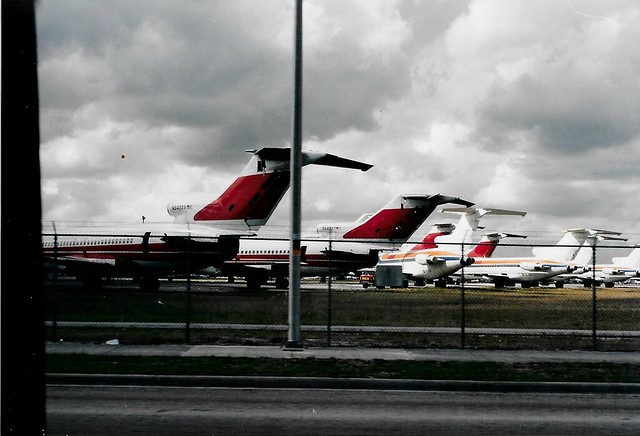 Stored Boeing 727's