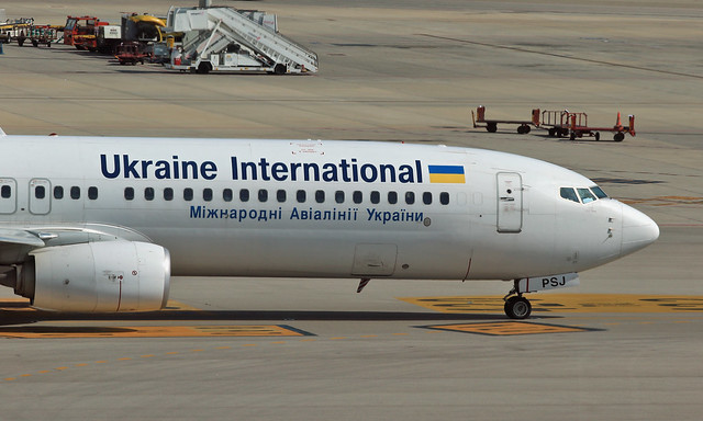 Ukraine International Airlines / Boeing 737-9KV / UR-PSJ