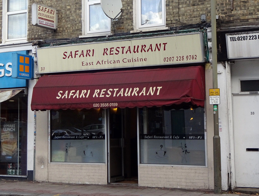 safari restaurant in london