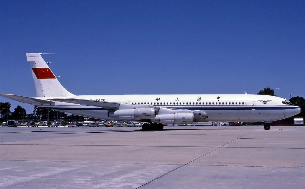 CAAC Boeing 707 B-2420 | This is a scan of an original kodac… | Flickr