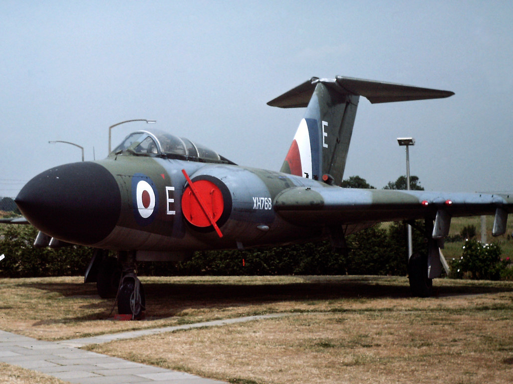 XH768 Gloster Javelin FAW.9. Now Preserved at Museu dell'A… | Flickr