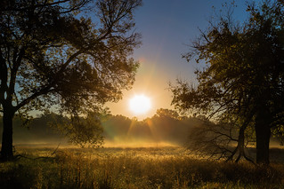 Sunrise at Cahokia Mounds