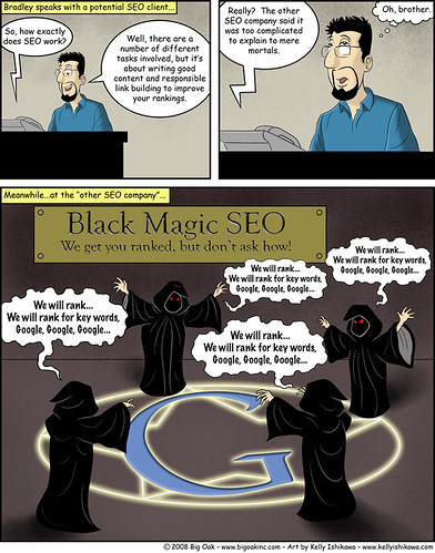 Black Magic SEO, SEO Comic