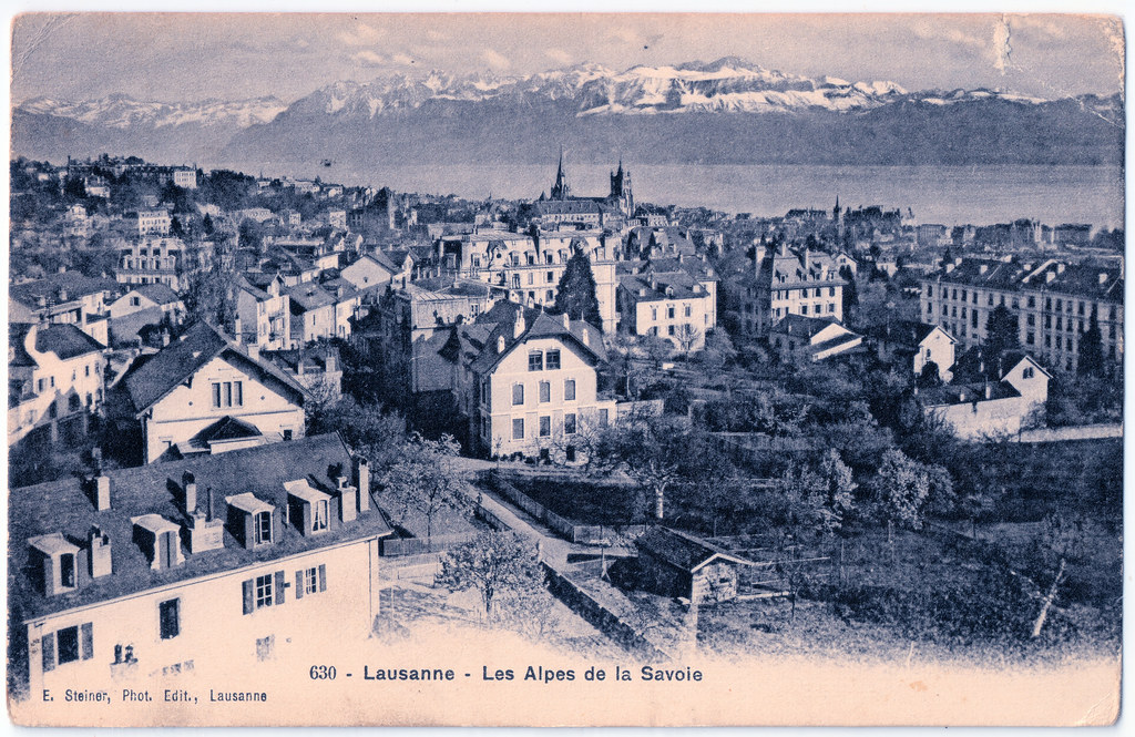 Lausanne - Les Alpes de la Savoie Prior to 1911