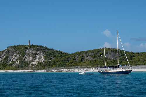 thebahamas boat sailboats sea island islandhopping historic marker monument